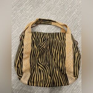 Kooba Zebra Tote